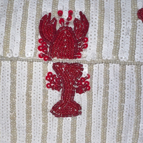 Lobster New style Beaded Shoulder Bag - - Picture 2 of 4